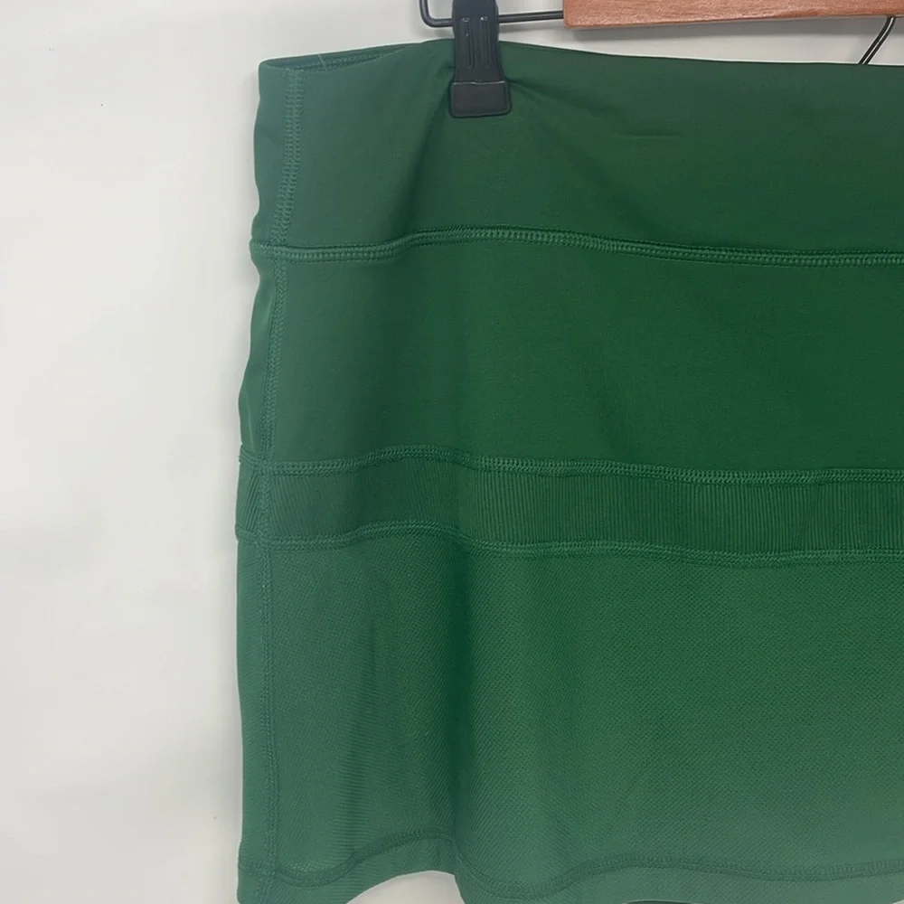 Nike Dri-FIT Green Athletic Tennis Skort Size X-Large Excellent Condition